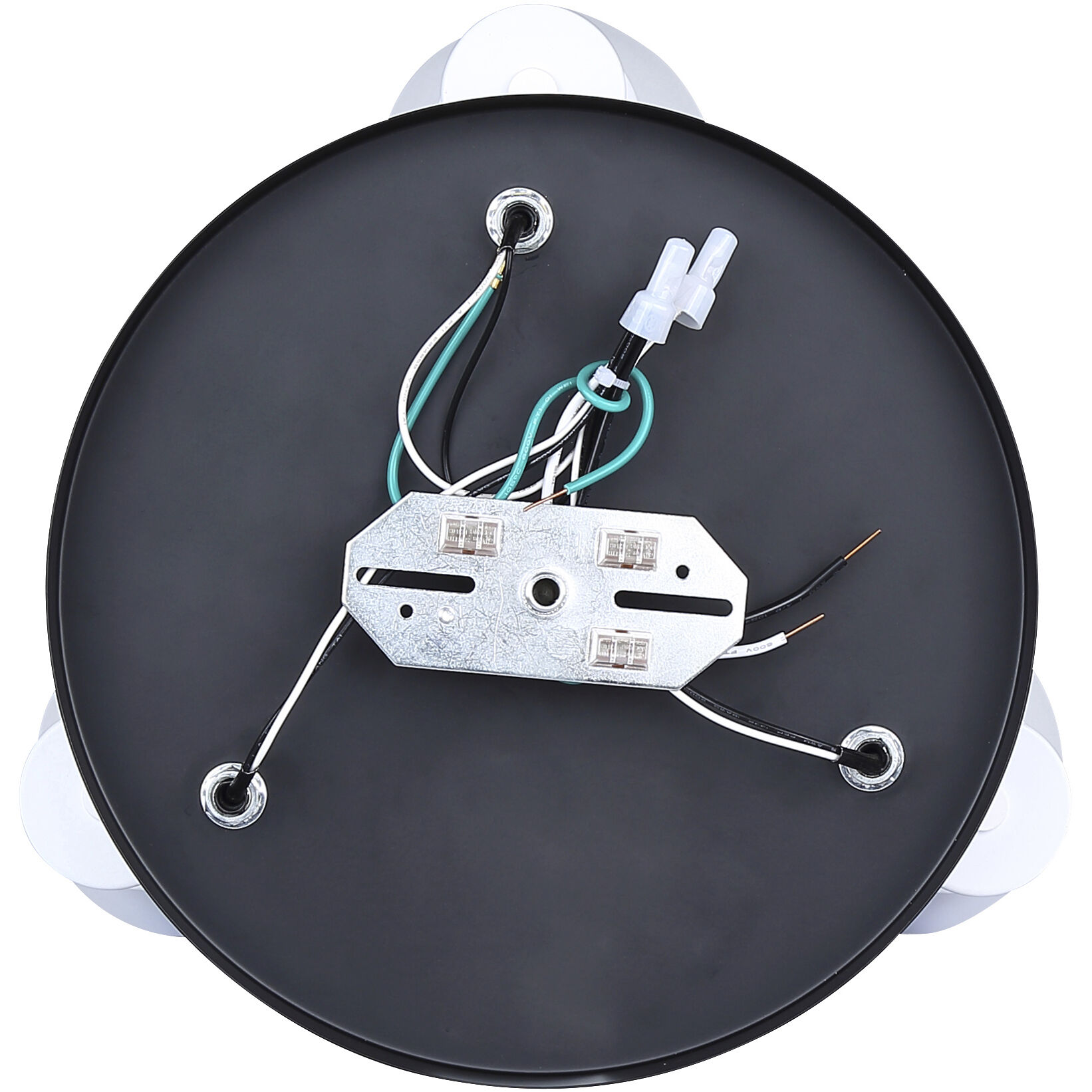 Radley 3 Light Black/White Track Lighting Ceiling Light