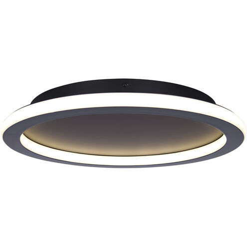 Gavyn LED 16 inch Black Flush Mount Ceiling Light