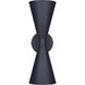 Arona 1 Light 6.63 inch Black Outdoor Lantern