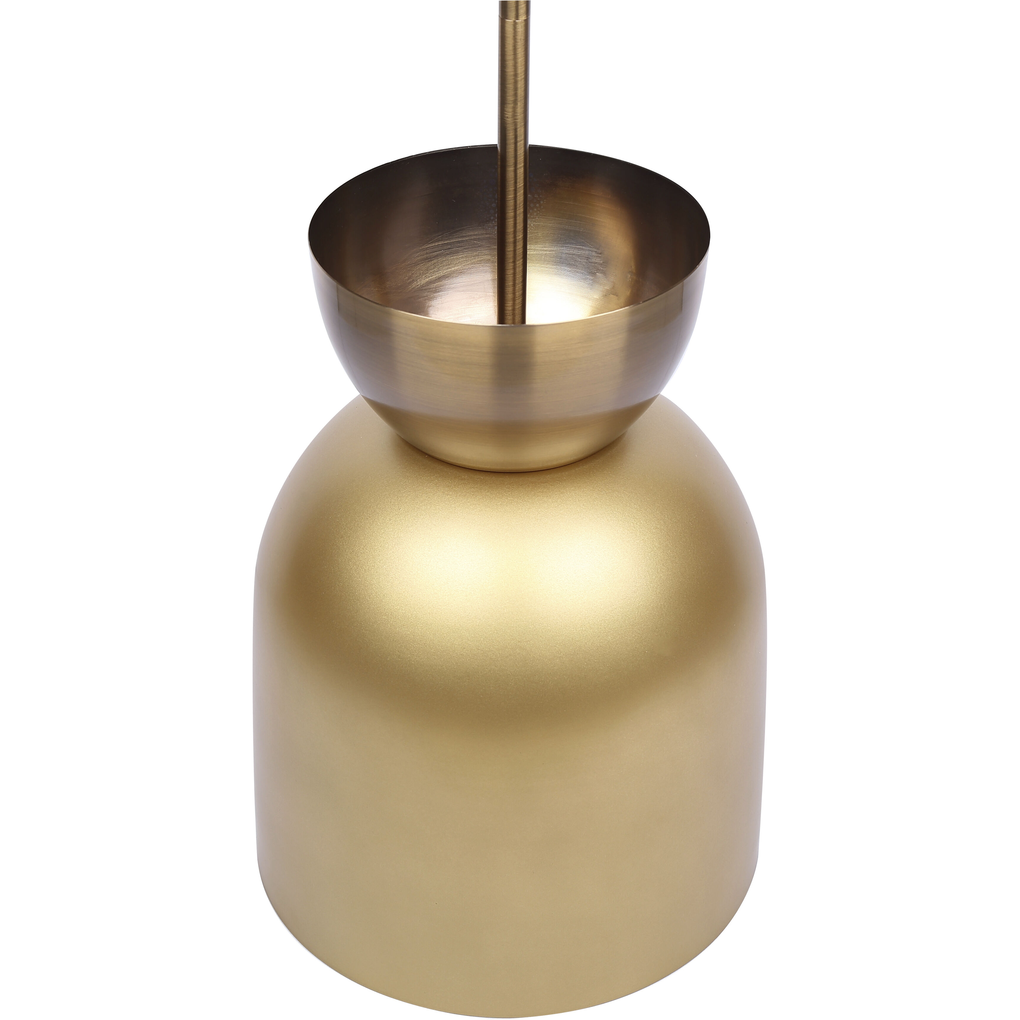 Aurea 1 Light 9 inch Gold Pendant Ceiling Light