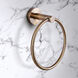 Cain 7 inch Gold Toilet Paper Holder