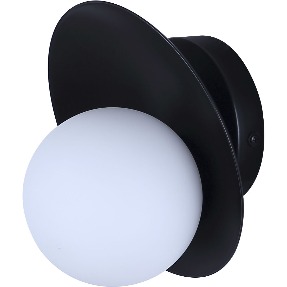 Mesa Sconce Wall Light in Black
