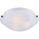 Madison 3 Light 16 inch Oil Rubbed Bronze Flush Mount Ceiling Light