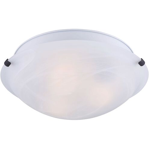 Madison 3 Light 16 inch Oil Rubbed Bronze Flush Mount Ceiling Light