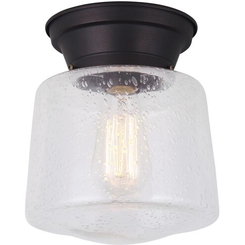 Madison 1 Light 8 inch Oil Rubbed Bronze Flush Mount Ceiling Light