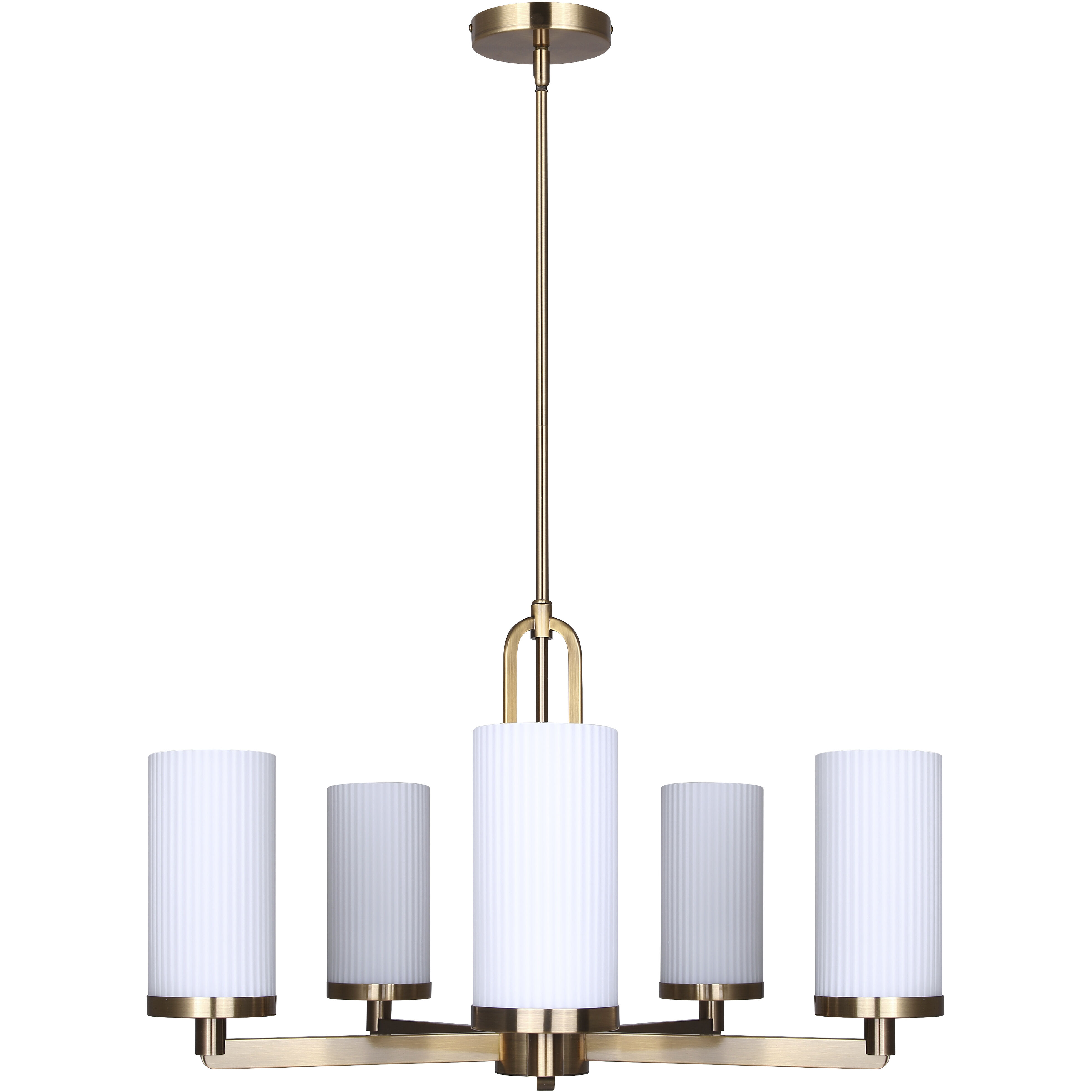 Kinslea 5 Light 25.63 inch Gold Chandelier Ceiling Light