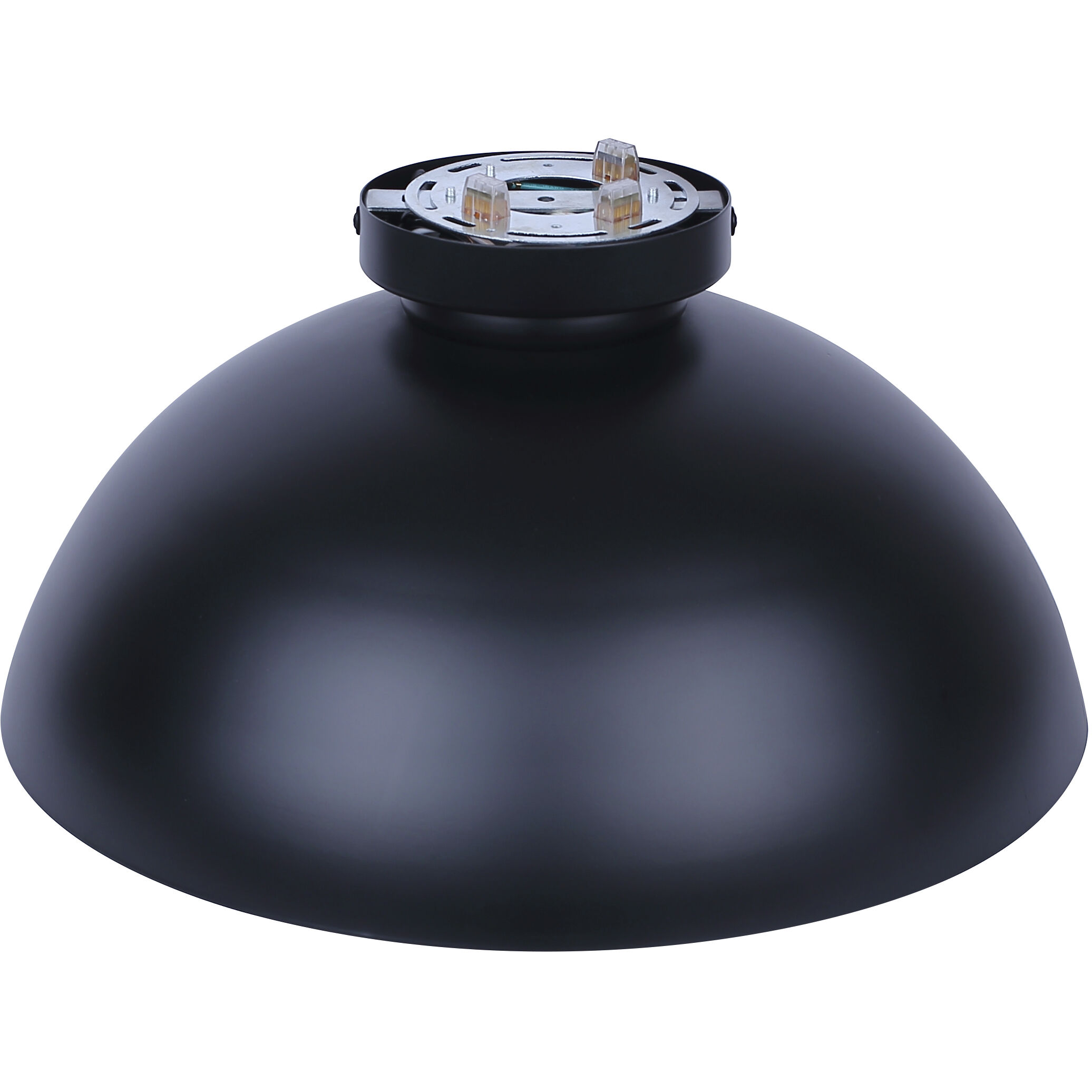 Eddie 15.5 inch Black Semi-Flush Mount Ceiling Light