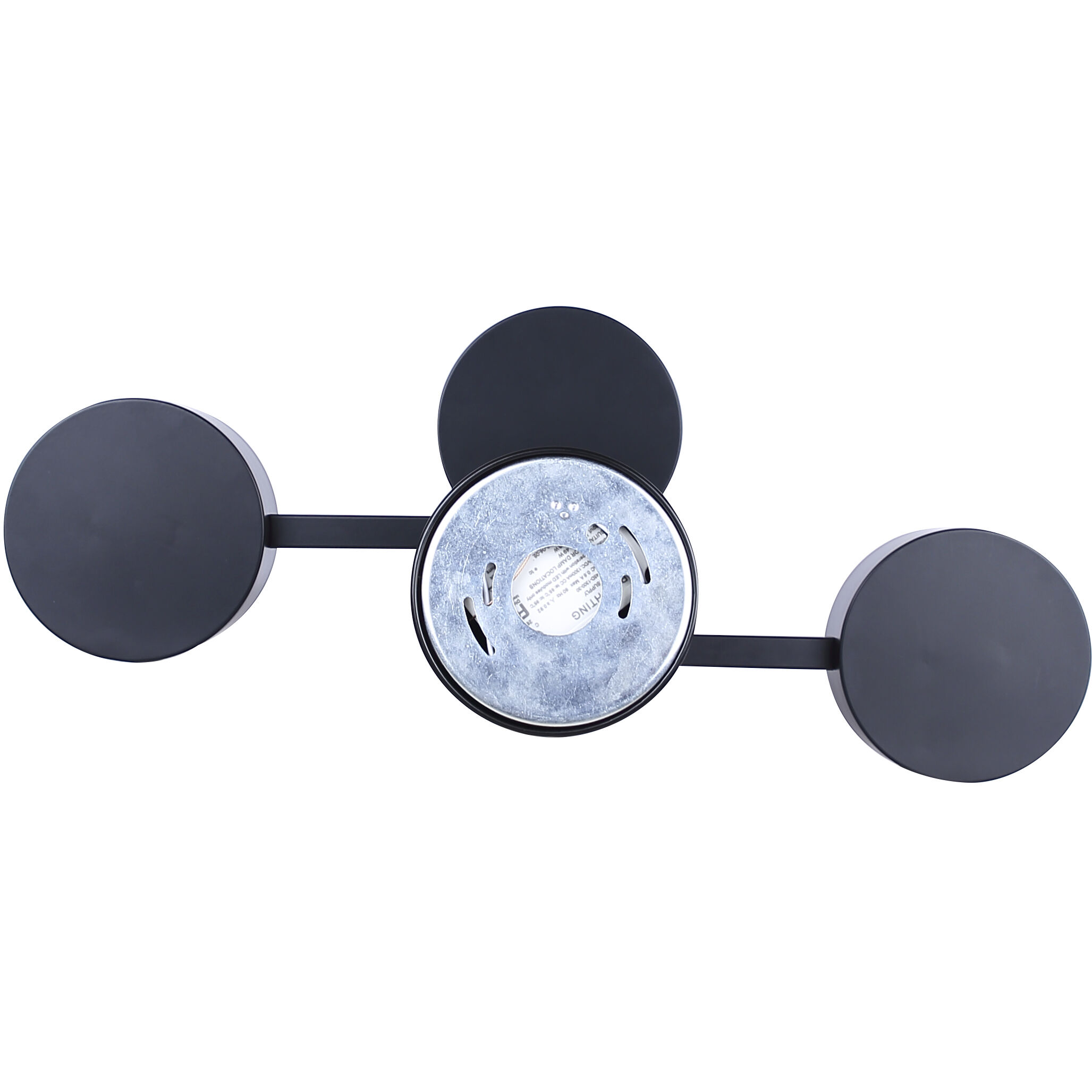 Montgomery LED 24.25 inch Black Semi-Flush Mount Ceiling Light