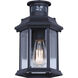 Kersley 1 Light 6.25 inch Black Outdoor Lantern