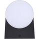 June 2 Light 4.38 inch Black Outdoor Lantern