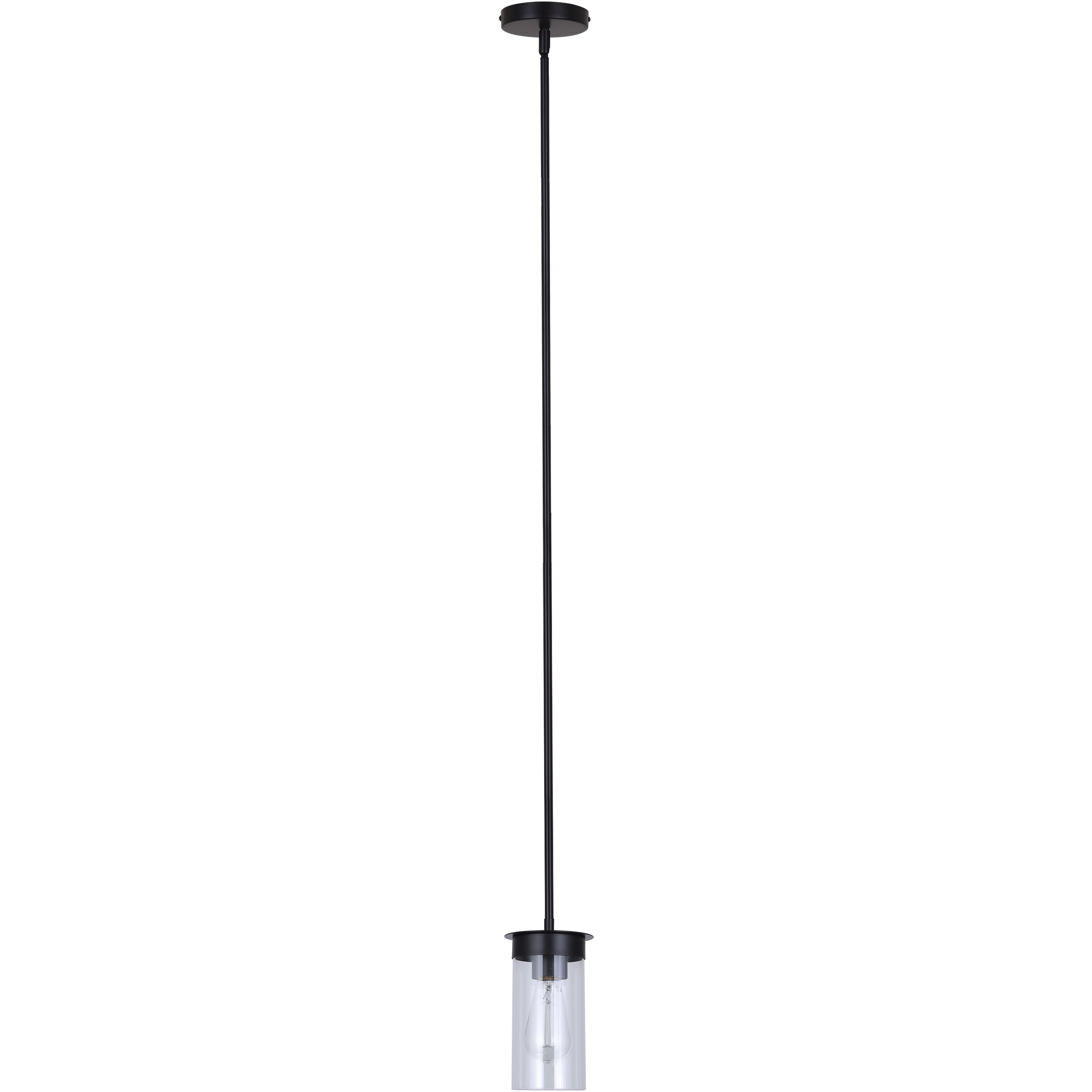 Benson 1 Light 4.75 inch Black Pendant Ceiling Light