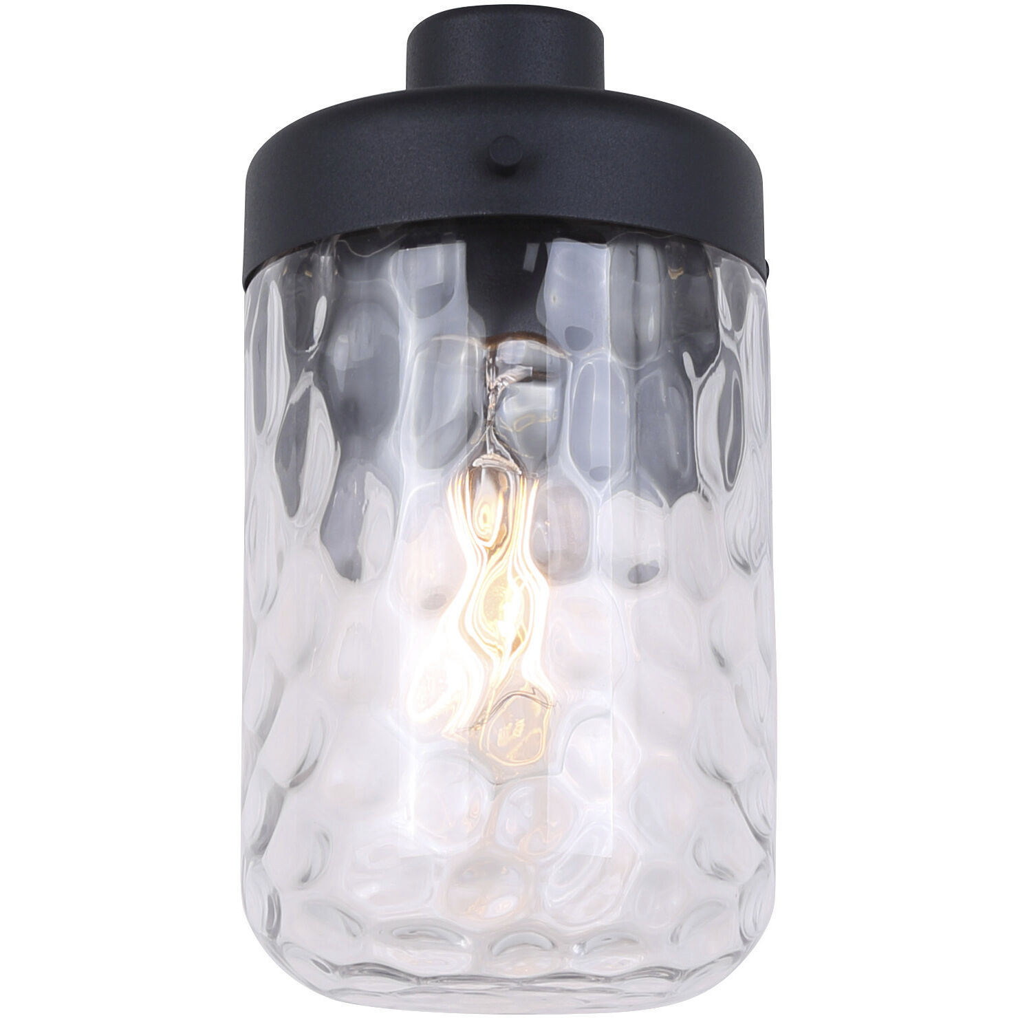 Juno 1 Light 10.25 inch Black Outdoor Wall Lantern
