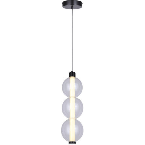 Melody LED 5.13 inch Black Pendant Ceiling Light