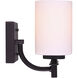 Madison 2 Light 14 inch Oil Rubbed Bronze Vanity Light Wall Light