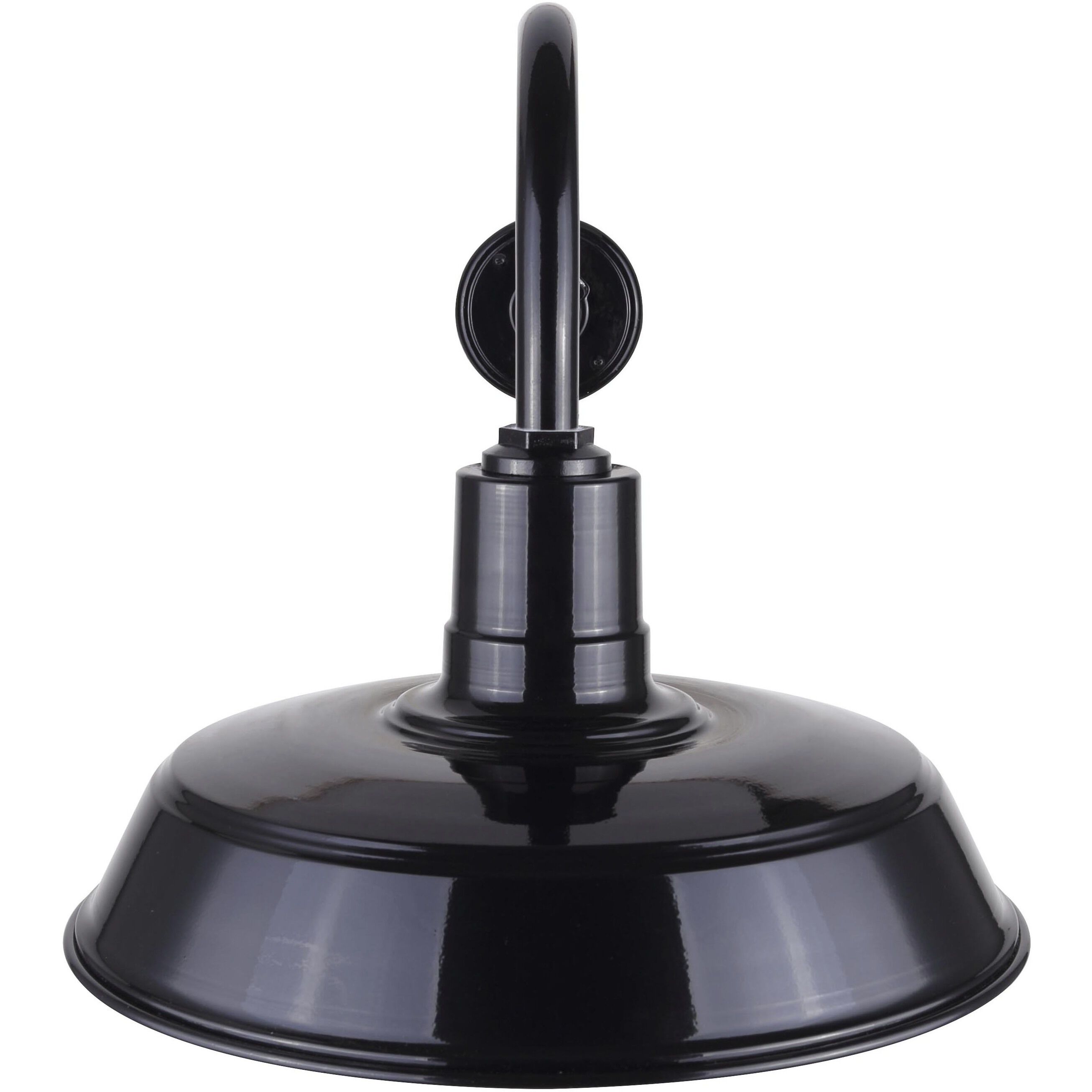 Landis 14 inch Black Outdoor Barn Light