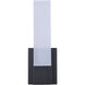 Farrow LED 4.75 inch Black Vanity Light Wall Light