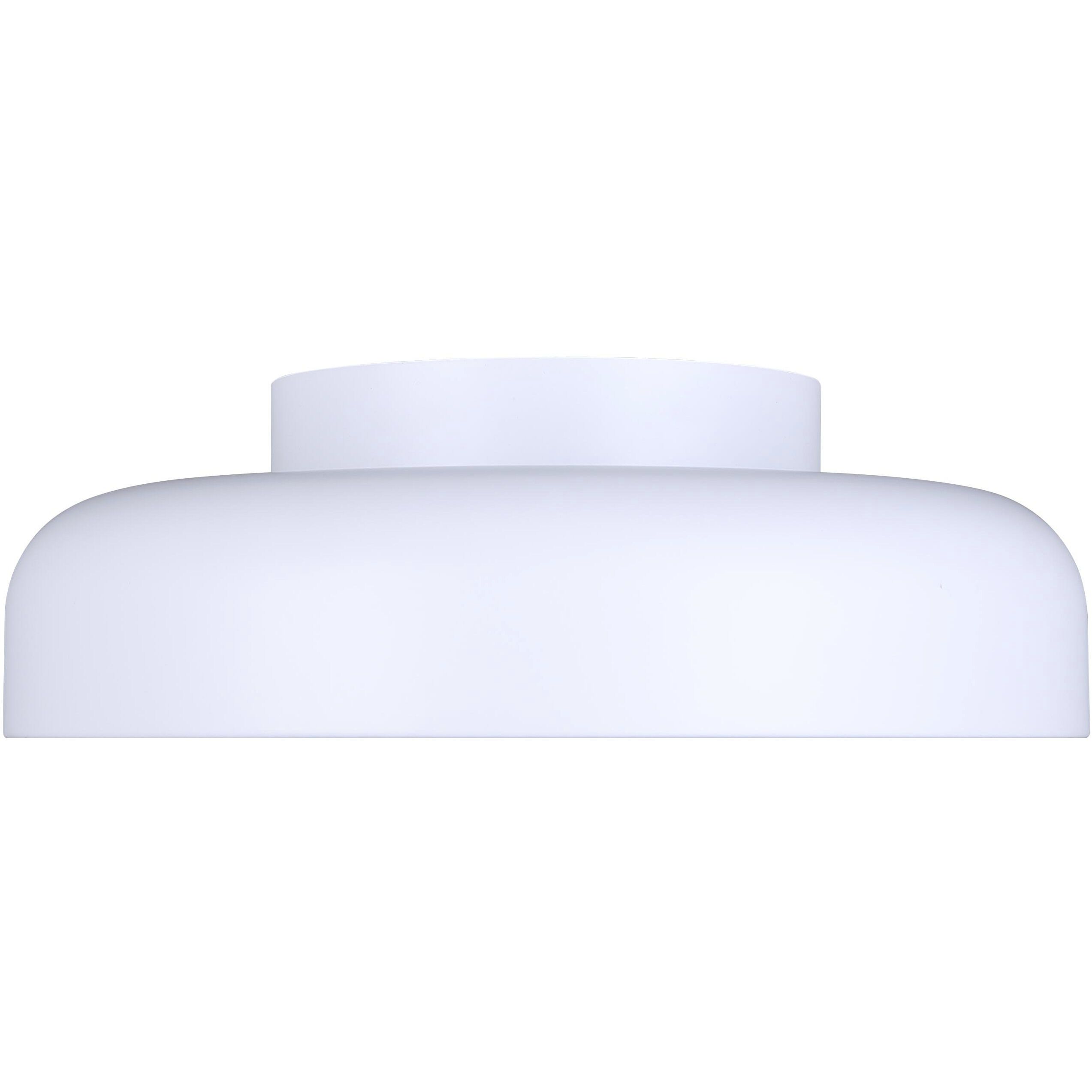 Zaria LED 13.88 inch White Flush Mount Ceiling Light