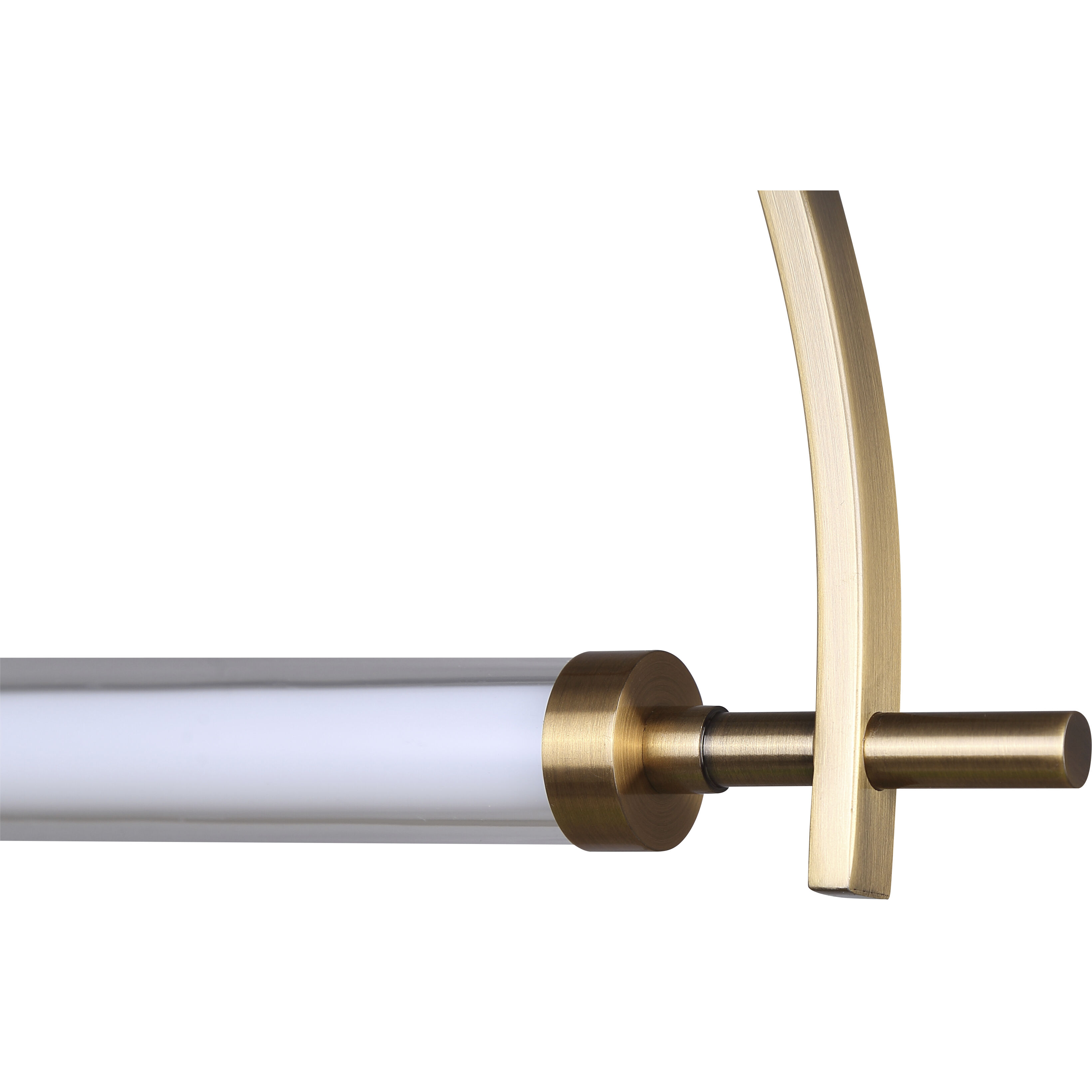 Keaton LED 33.5 inch Gold Chandelier Ceiling Light