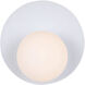 Mesa Sconce Wall Light in White