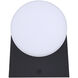 June 2 Light 4.38 inch Black Outdoor Lantern