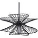 Channel 1 Light 20 inch Black Pendant Ceiling Light
