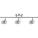 Madison 3 Light Brushed Nickel Track Ceiling Light