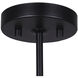 Mackenna 6 Light 26 inch Black Chandelier Ceiling Light