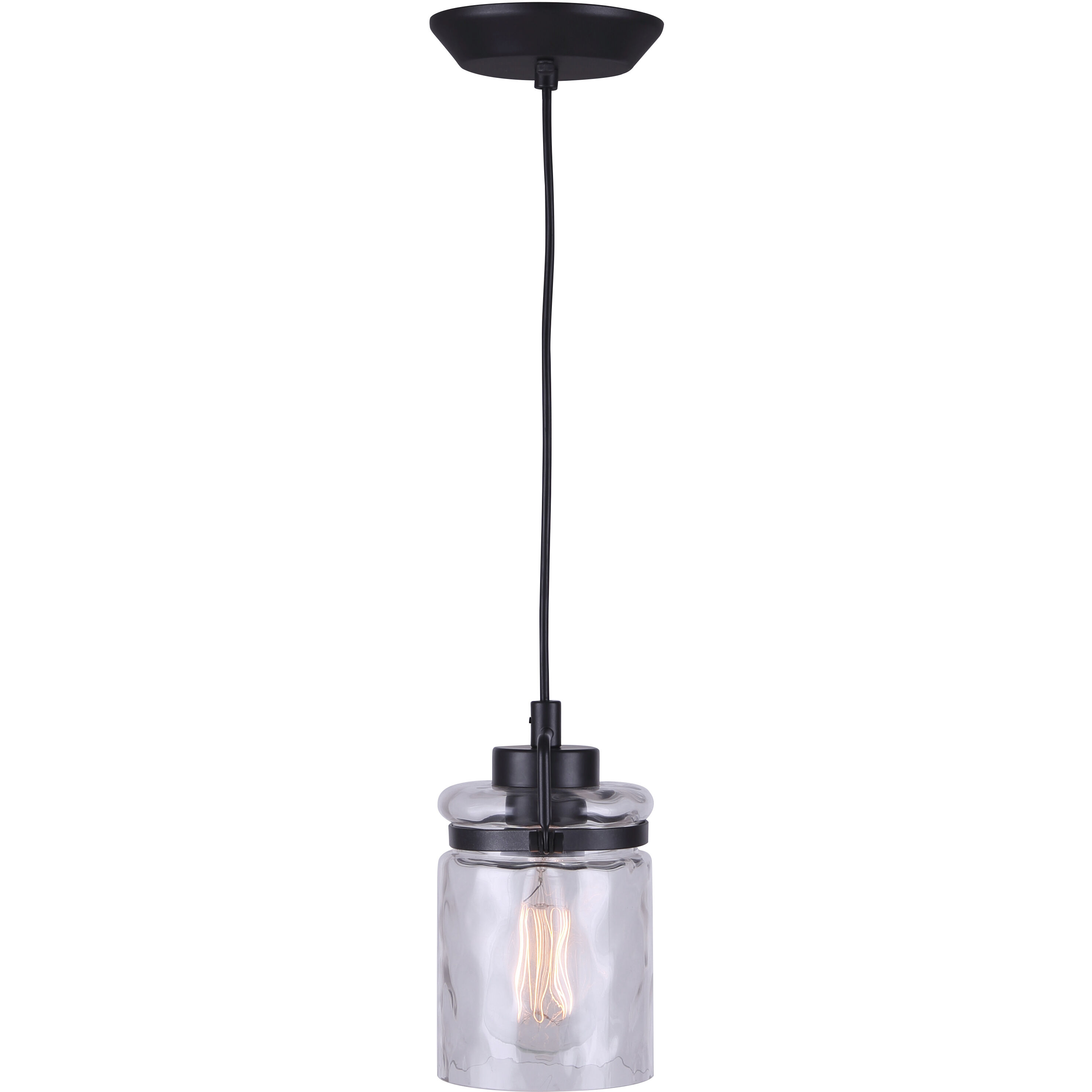 Madison 1 Light 5.5 inch Graphite Pendant Ceiling Light