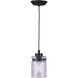 Madison 1 Light 5.5 inch Graphite Pendant Ceiling Light