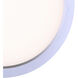 Madison LED 7 inch Brushed Nickel Disc Light, Low Profile