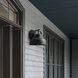 Louis 1 Light 9 inch Matte Black Outdoor Down Light