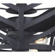Maud 24 inch Matte Black Indoor Fan