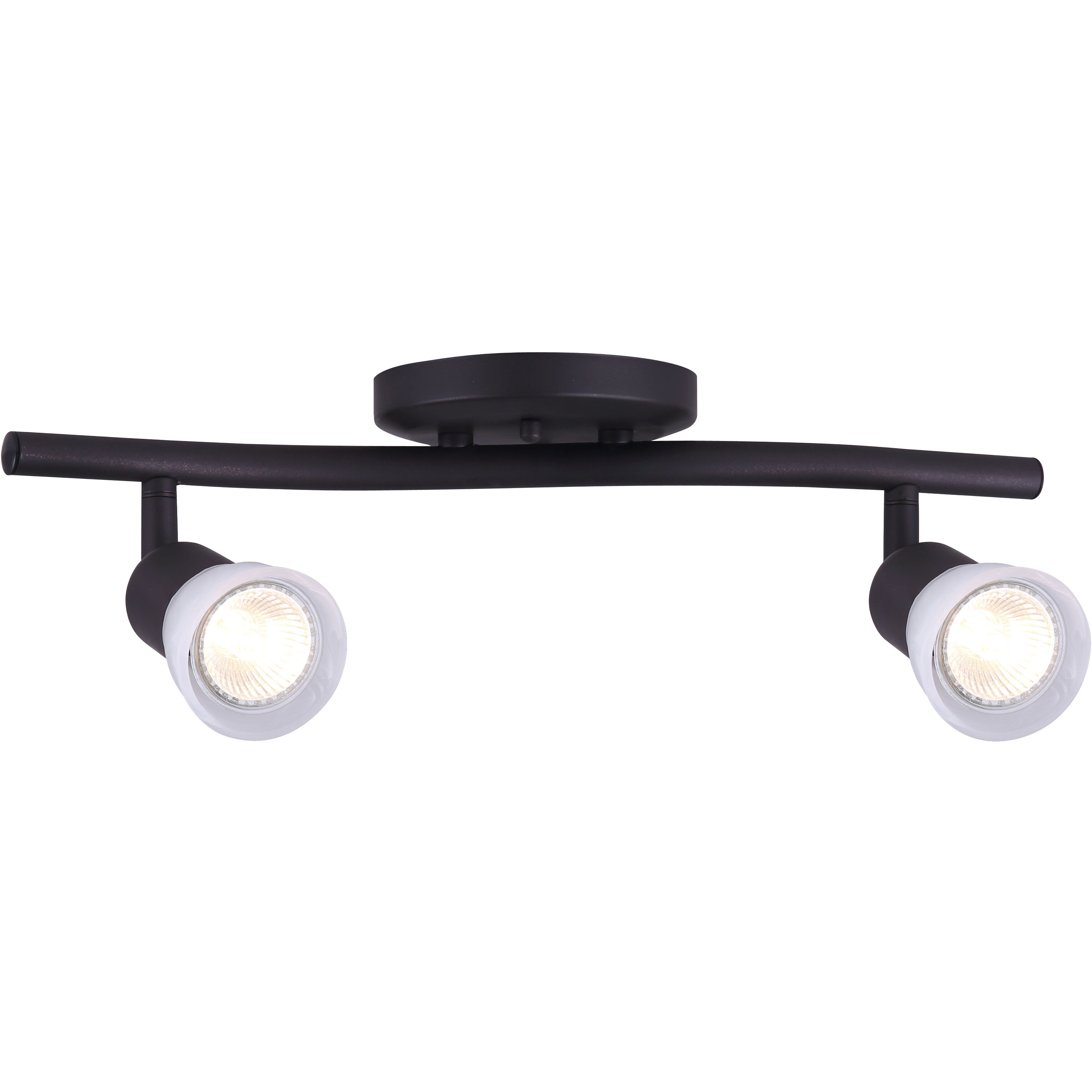 James 2 Light 120 Oil Rubbed Bronze Track Lighting Ceiling Light