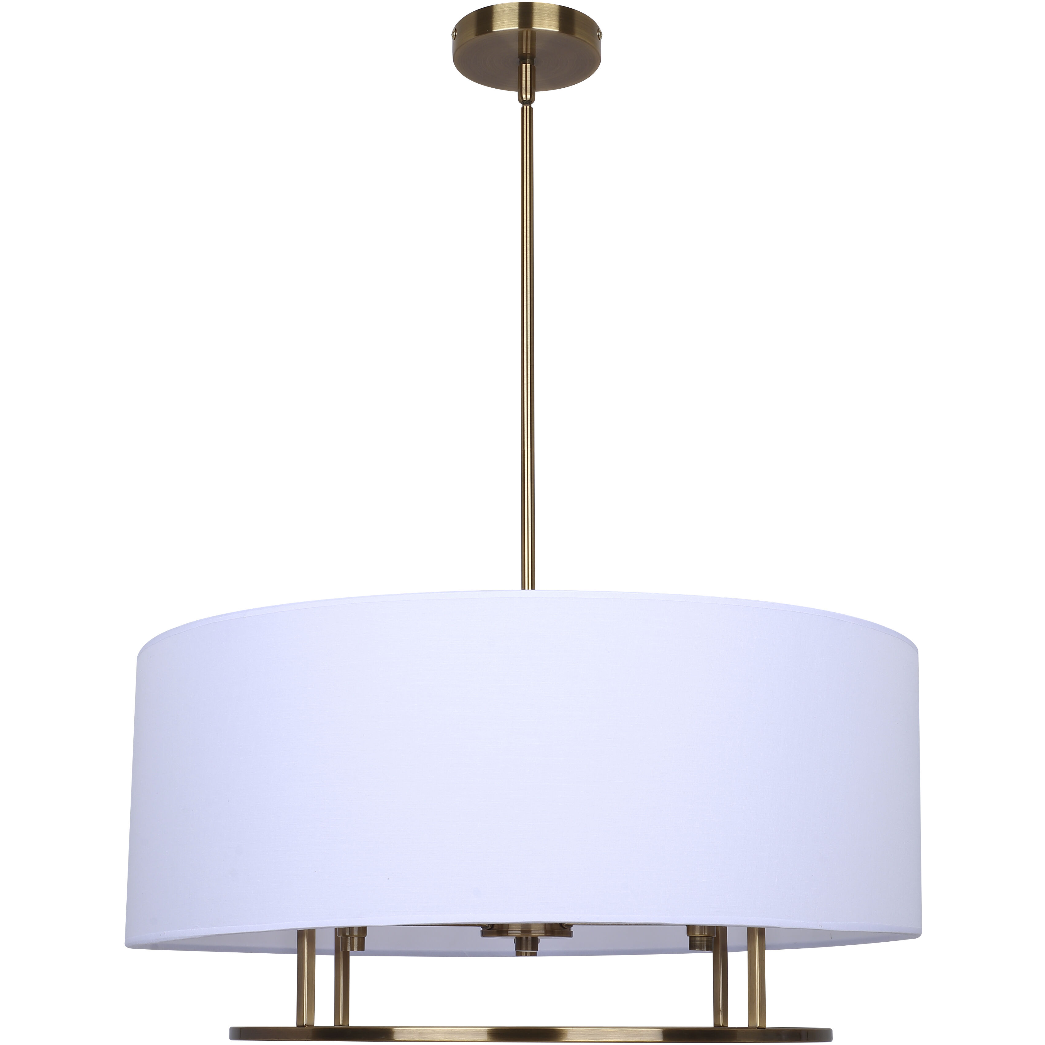 Bonnie 3 Light 24 inch Gold Chandelier Ceiling Light