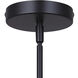 Payton 4 Light 16.88 inch Black Chandelier Ceiling Light