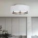 Bonnie 2 Light 15 inch Gold Flush Mount Ceiling Light