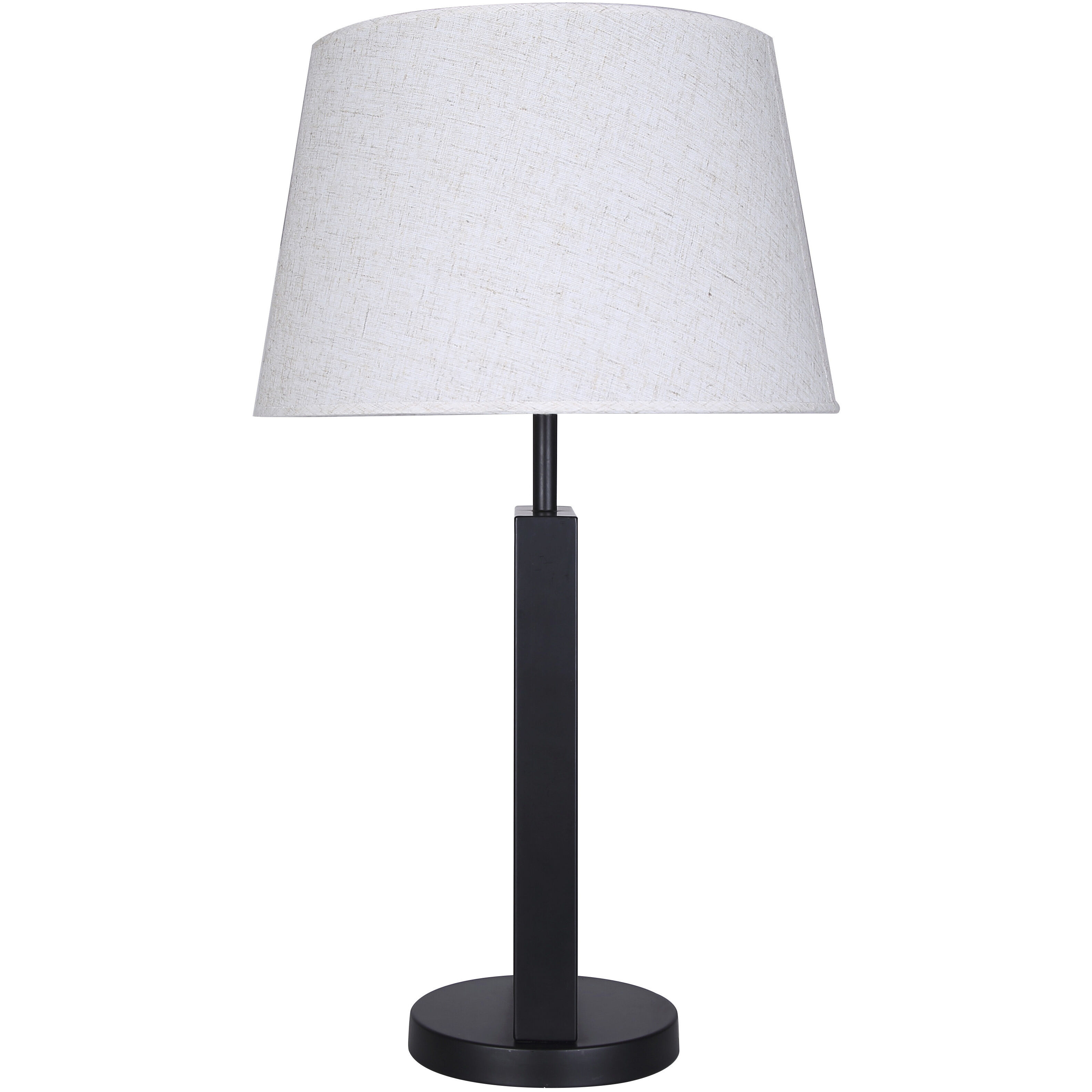 Willow 26 inch 100.00 watt Matte Black Table Lamp Portable Light
