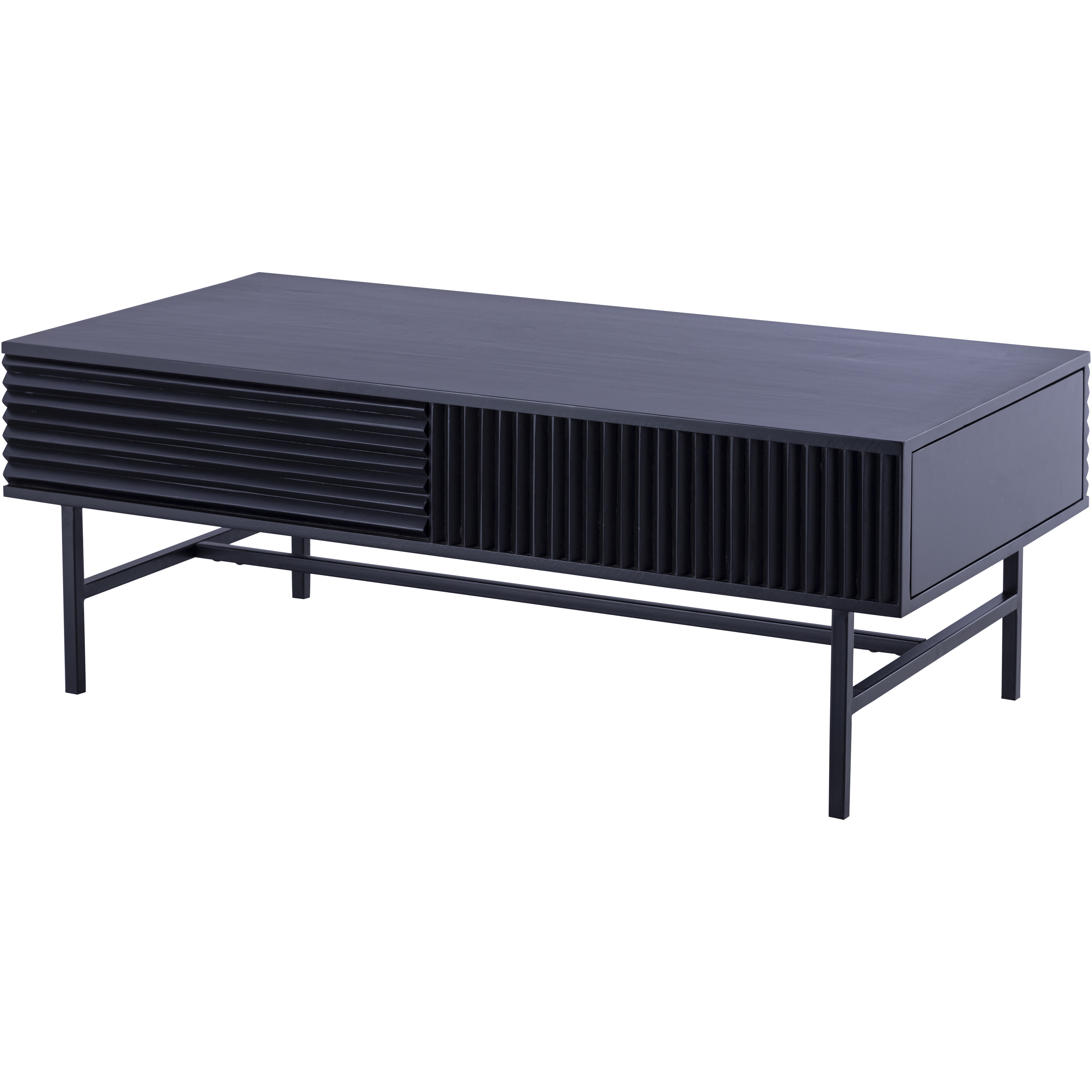 Mez 48.75 X 23.5 inch Black Coffee Table