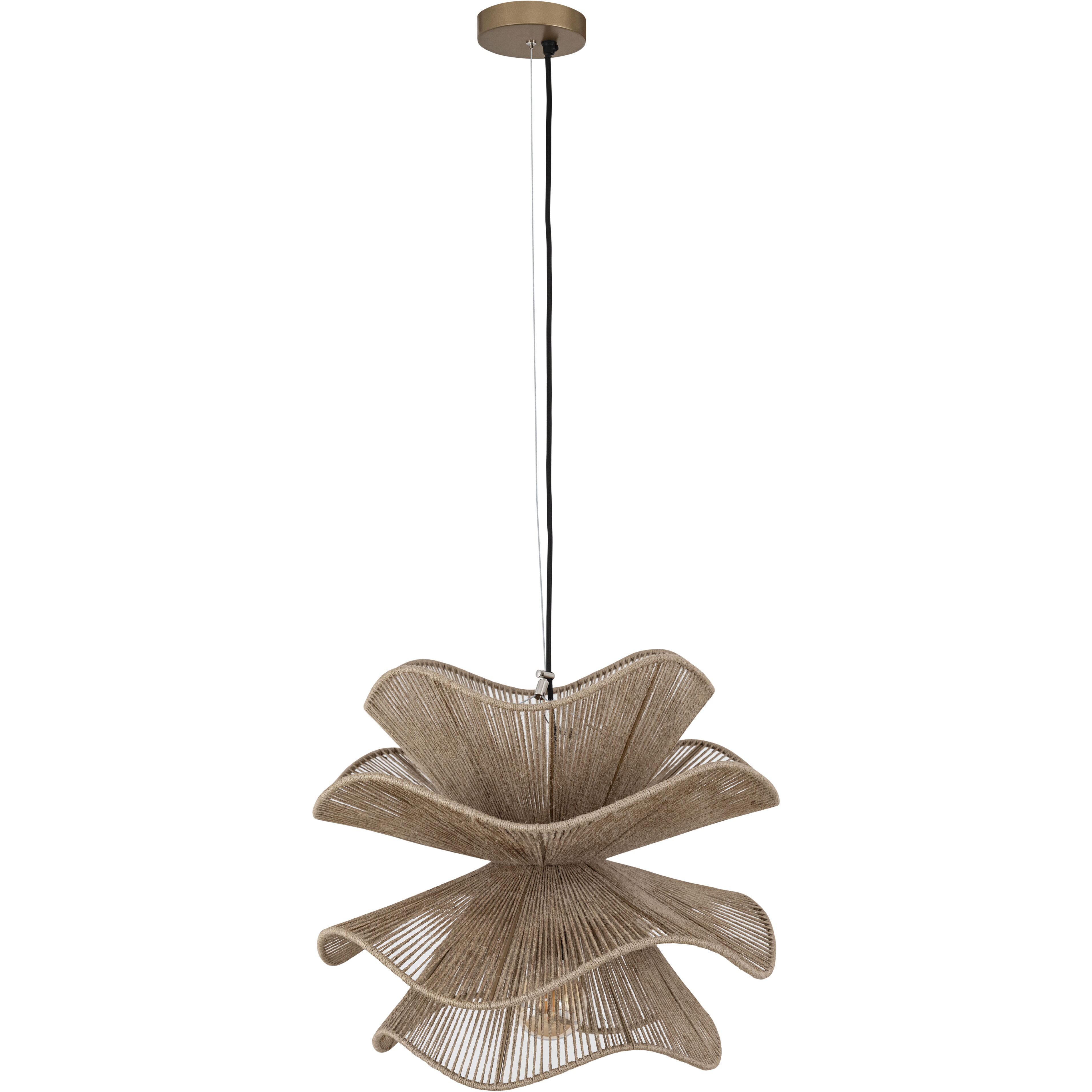 Sage 2 Light 19.5 inch Natural Pendant Ceiling Light