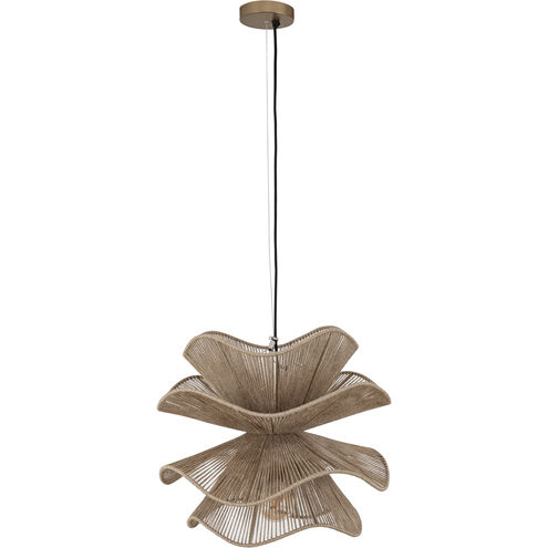 Sage 2 Light 19.5 inch Natural Pendant Ceiling Light