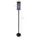 Tayla 1 Light 62 inch Black Outdoor Post Light
