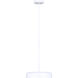 Zaria LED 18.25 inch White Chandelier Ceiling Light