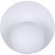 Mesa Sconce Wall Light in White