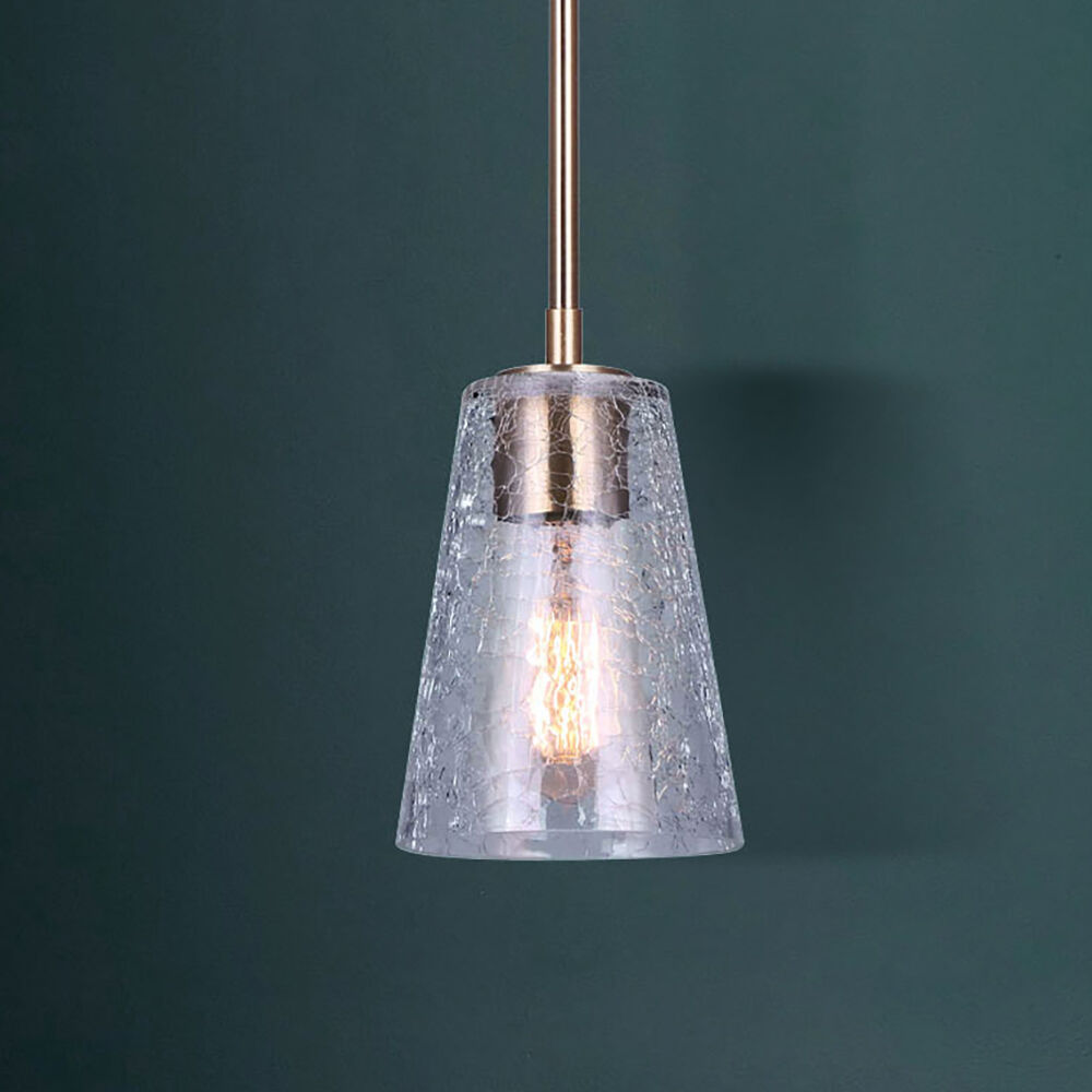 Everly 1 Light 5 inch Gold Pendant Ceiling Light