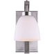 Mack 1 Light 7 inch Brushed Nickel Vanity Light Wall Light