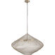 Warren 4 Light 33.5 inch Antique Brass Pendant Ceiling Light