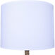 Sidro 26 inch 100.00 watt Matte Black Table Lamp Portable Light