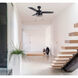 Attley 42 inch Black Indoor Ceiling Fan