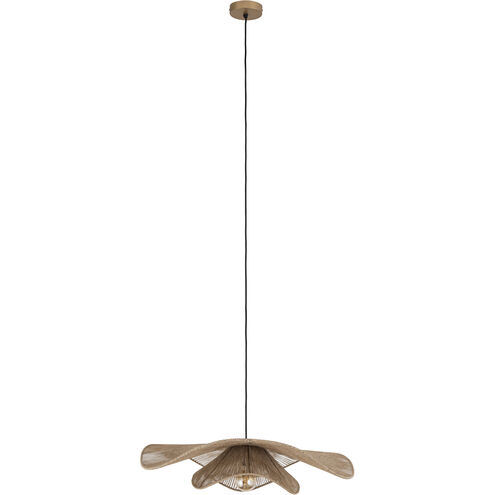 Sage 1 Light 31 inch Natural Pendant Ceiling Light