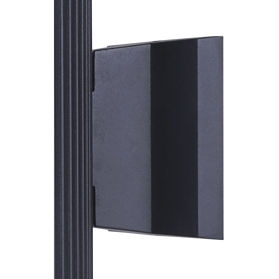 Rexton 2 Light 11.75 inch Black Outdoor Wall Lantern